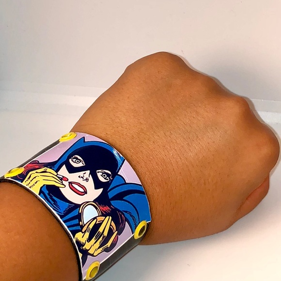 reVINYLized | Jewelry | Batgirl Comic Vinyl Record Cuff Bracelet | Poshmark